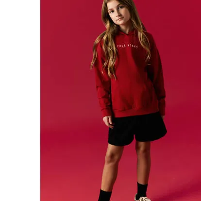 NAME IT KIDS hoodie met backprint - rood, foto 4