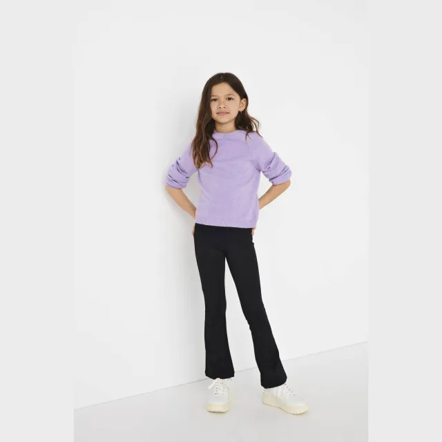 Only KONPAIGE flared broek zwart