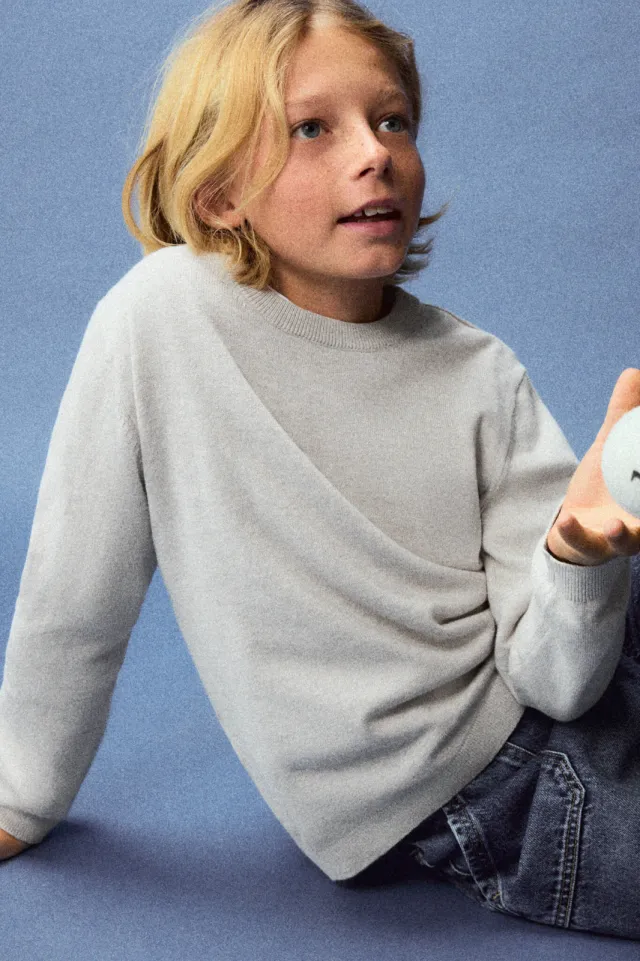 Mango Kids trui - zand
