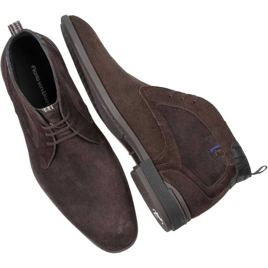 Floris Van Bommel De Hakker SFM-50165 veterboots bruin, foto 5