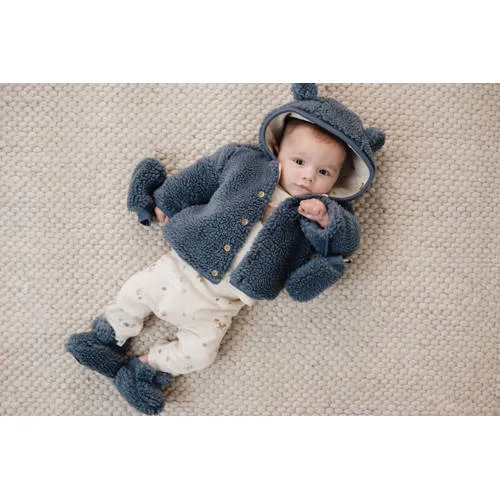 Little Dutch teddy wanten blauw, foto 3