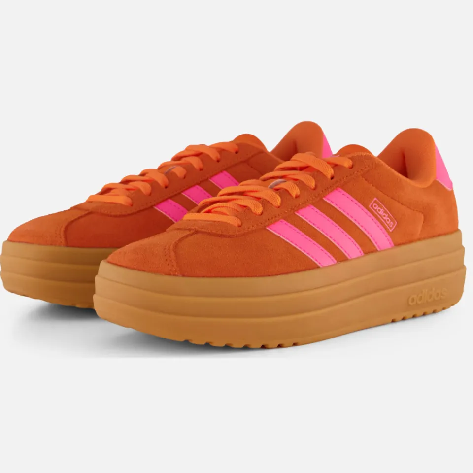 Adidas VL Court Bold Sneakers oranje Leer, foto 2