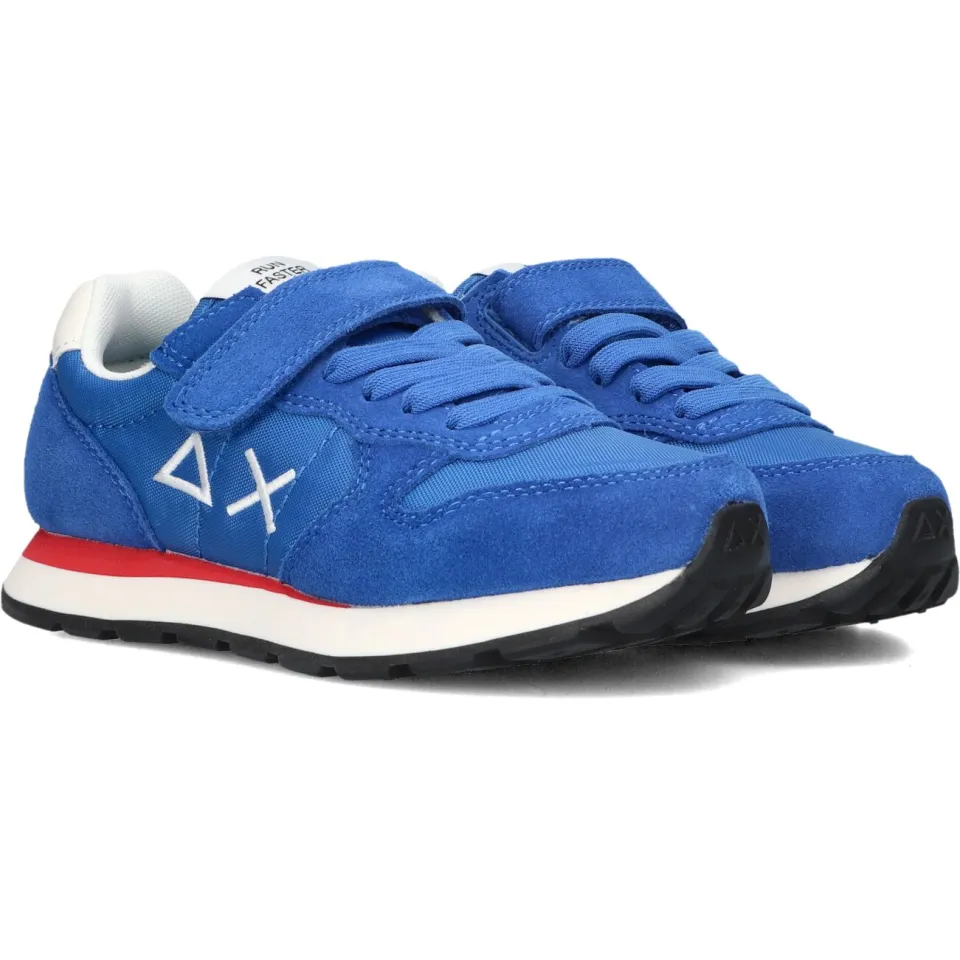 Sun68 Tom Solid lage sneakers blauw, foto 2