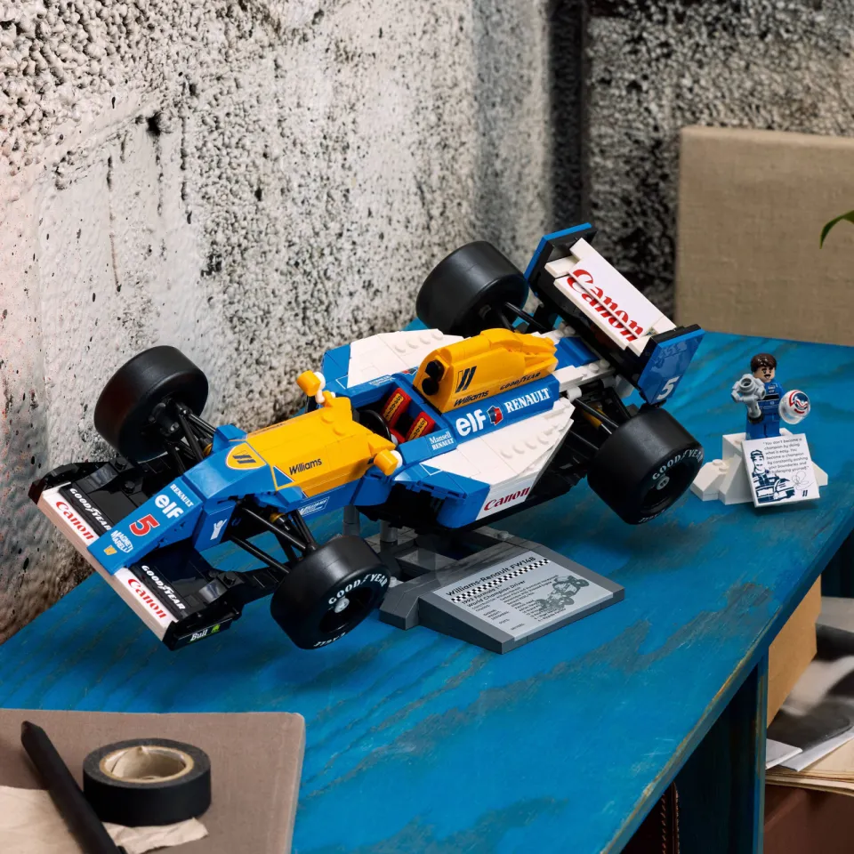 Lego Icons Williams Racing FW14B en Nigel Mansell 10353, foto 4