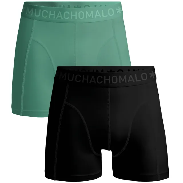 Muchachomalo Heren 2-pack Boxershorts Veelkleurig