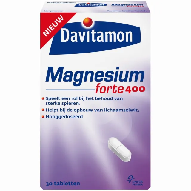 Davitamon Magnesium Forte 400mg tabletten, foto 2