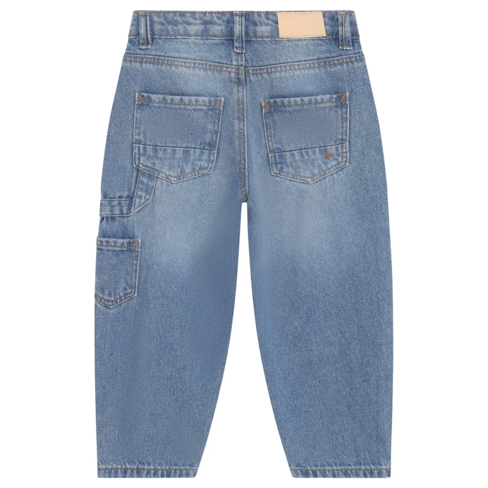 Daily7 barrel jeans lichtblauw blue denim, foto 3