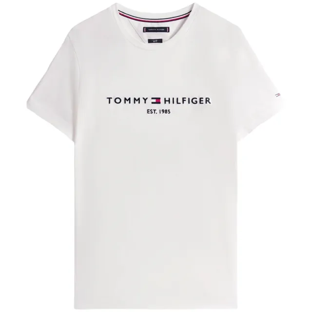 Tommy Hilfiger T-shirt met logo heren wit, foto 2