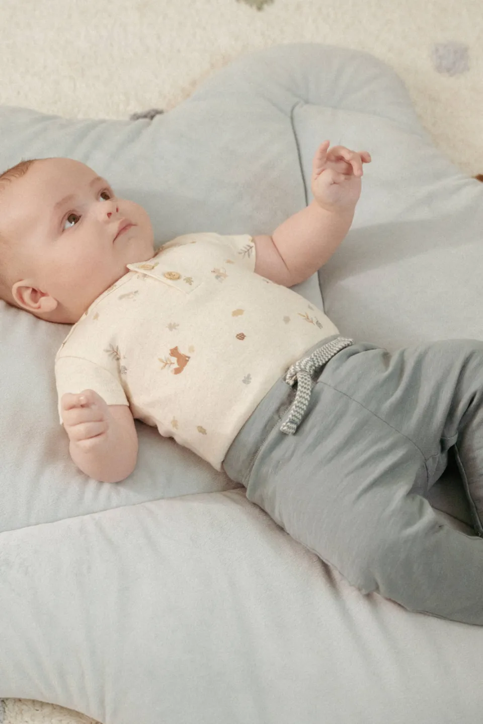 Little Dutch straight babybroek blauw effen, foto 6