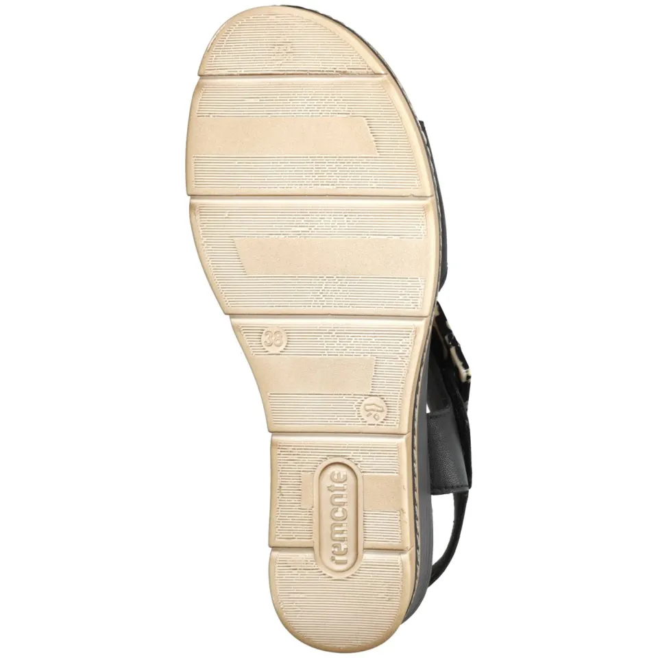 Remonte Sandalen Dames Zwart, foto 7