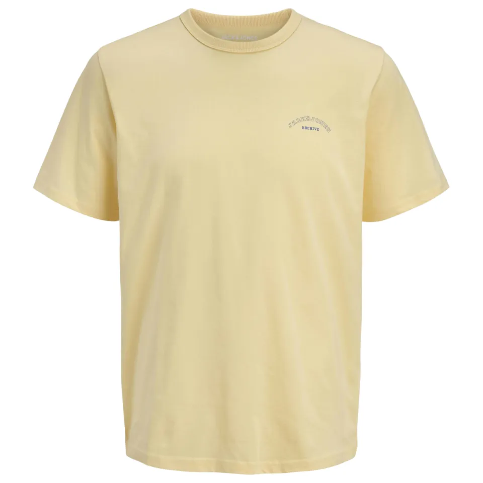Jack & Jones T-shirt geel, foto 2