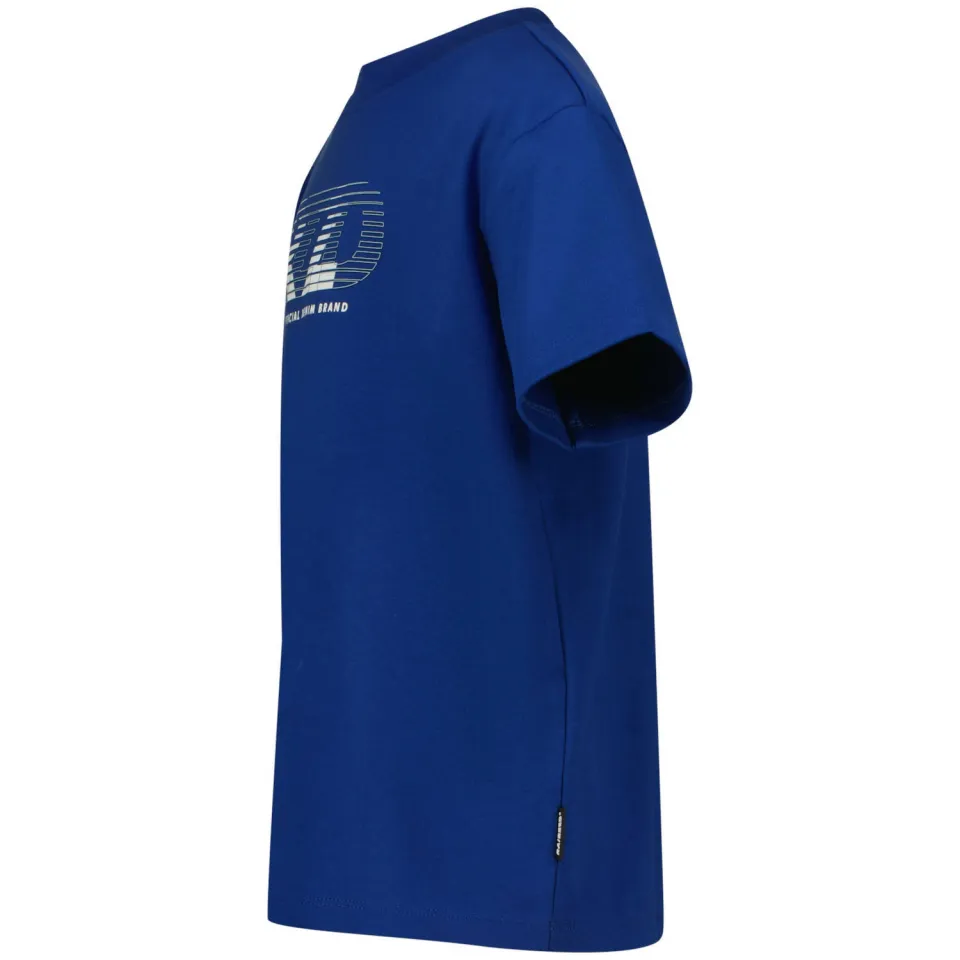Raizzed T-shirt met logo blauw, foto 3