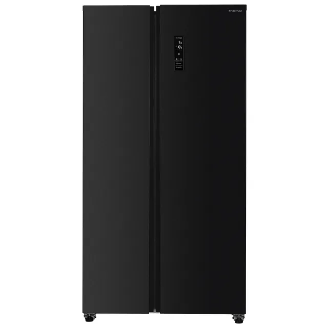 Inventum SKV0180B amerikaanse koelkast zwart