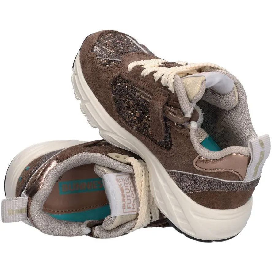 BunniesJR Daan Dash sneakers donkerbruin, foto 2