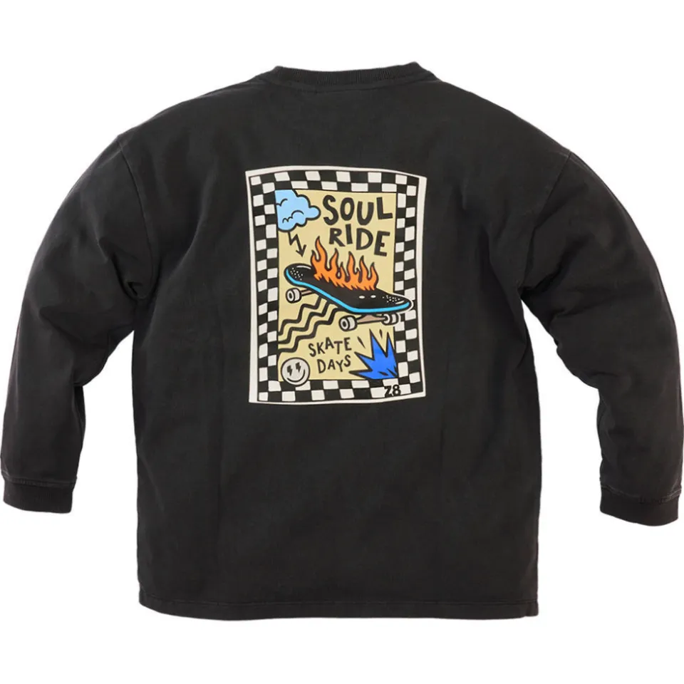 Z8 kids Ender longsleeve zwart, foto 3