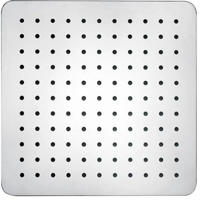 Sapho Regendouchekop Sapho Slim Vierkant 25 cm Gepolijst RVS