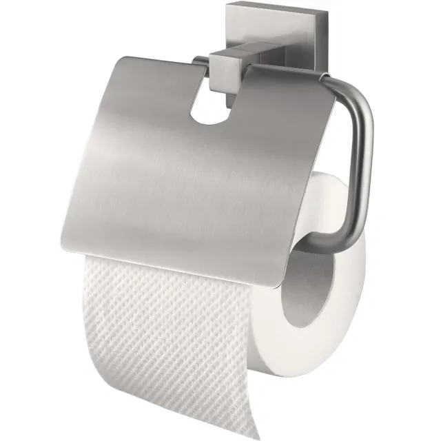 Haceka Toiletrolhouder Haceka Mezzo Tec met Klep Mat Chroom