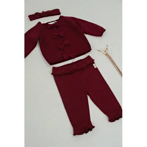 Feetje My Little Love legging bordeaux, foto 4