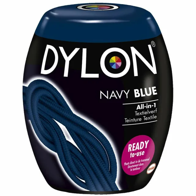1+1 gratis: Dylon Textielverf Navy Blue 350 gr, foto 2