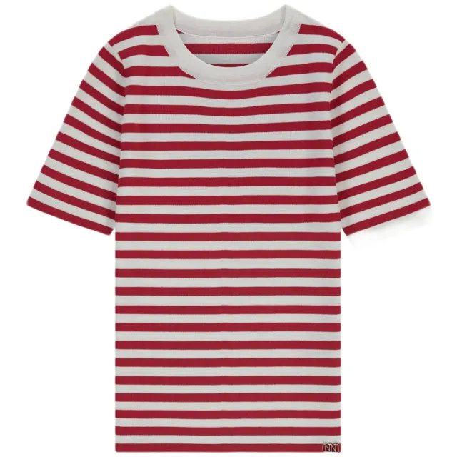 Nik & Nik T-shirt rood Rood / wit
