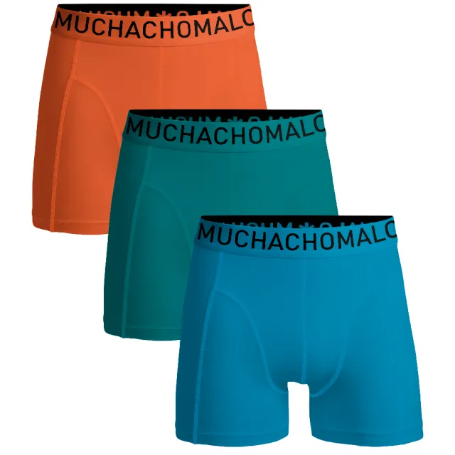 Muchachomalo Heren 3-pack Boxershorts Microfiber Veelkleurig