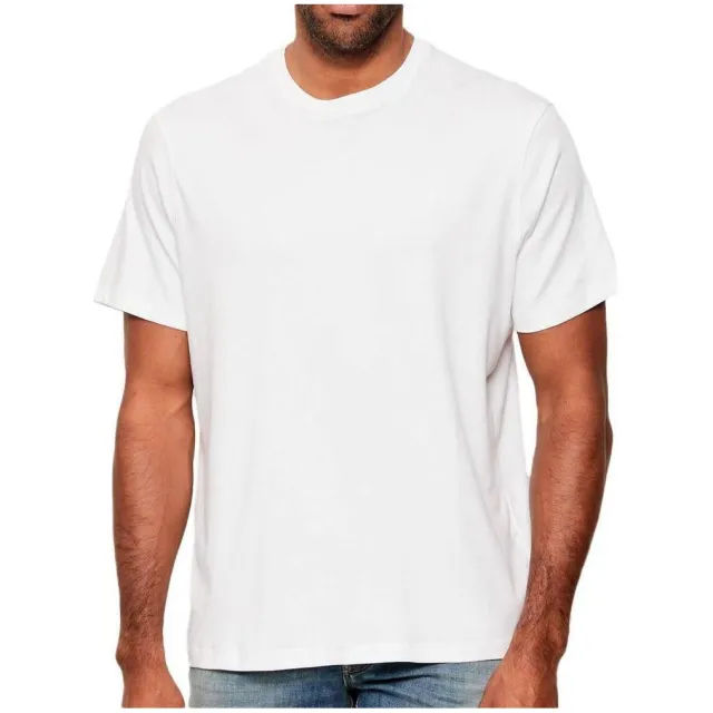 Calvin Klein T-shirt Korte Mouw Calvin Klein Jeans Supima Bright White