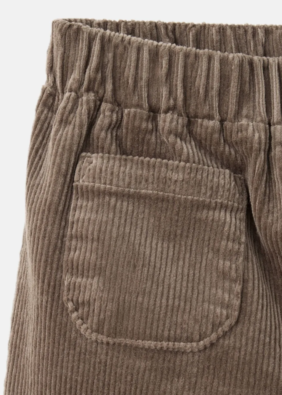 Mango Kids corduroy casual broek - bruin, foto 3
