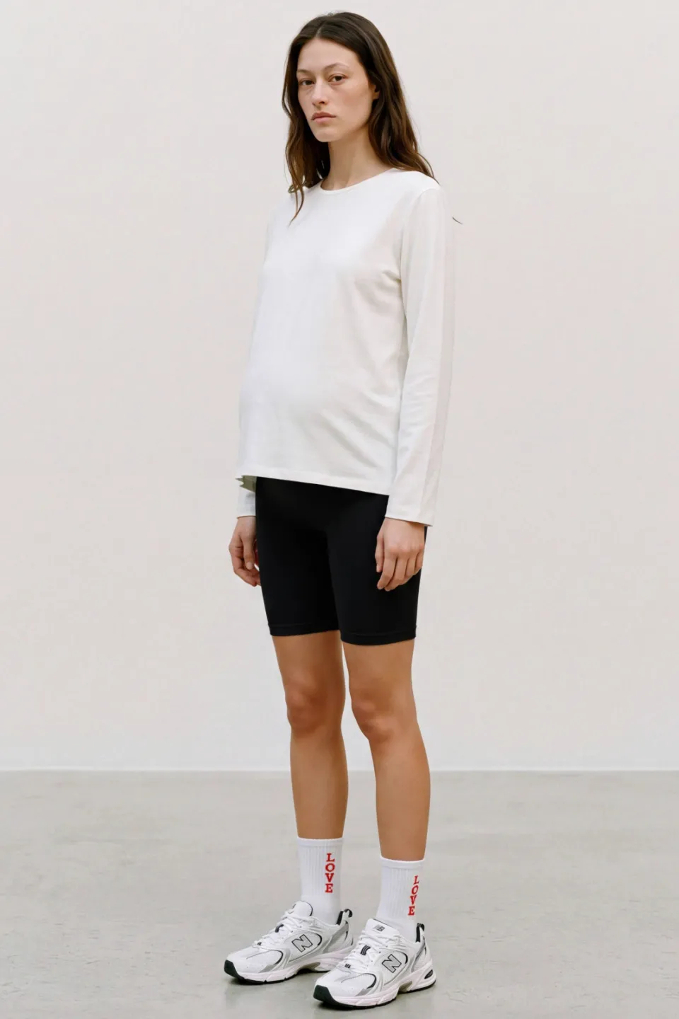 Mamalicious MLTIA Jeanne zwangerschaps cycling short zwart