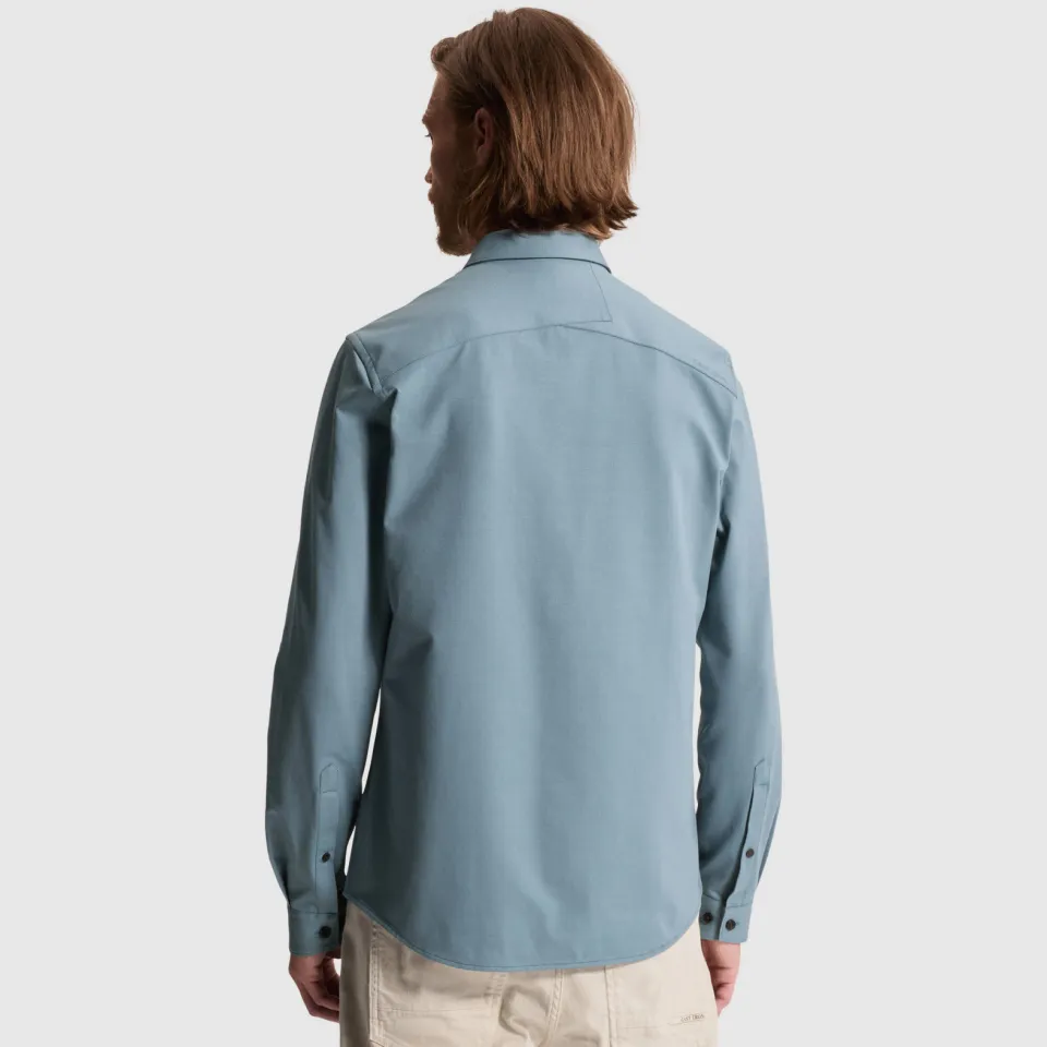 Cast Iron slim fit overhemd - lichtblauw, foto 3