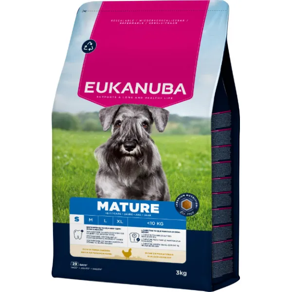 Eukanuba Mature Small kip hondenvoer