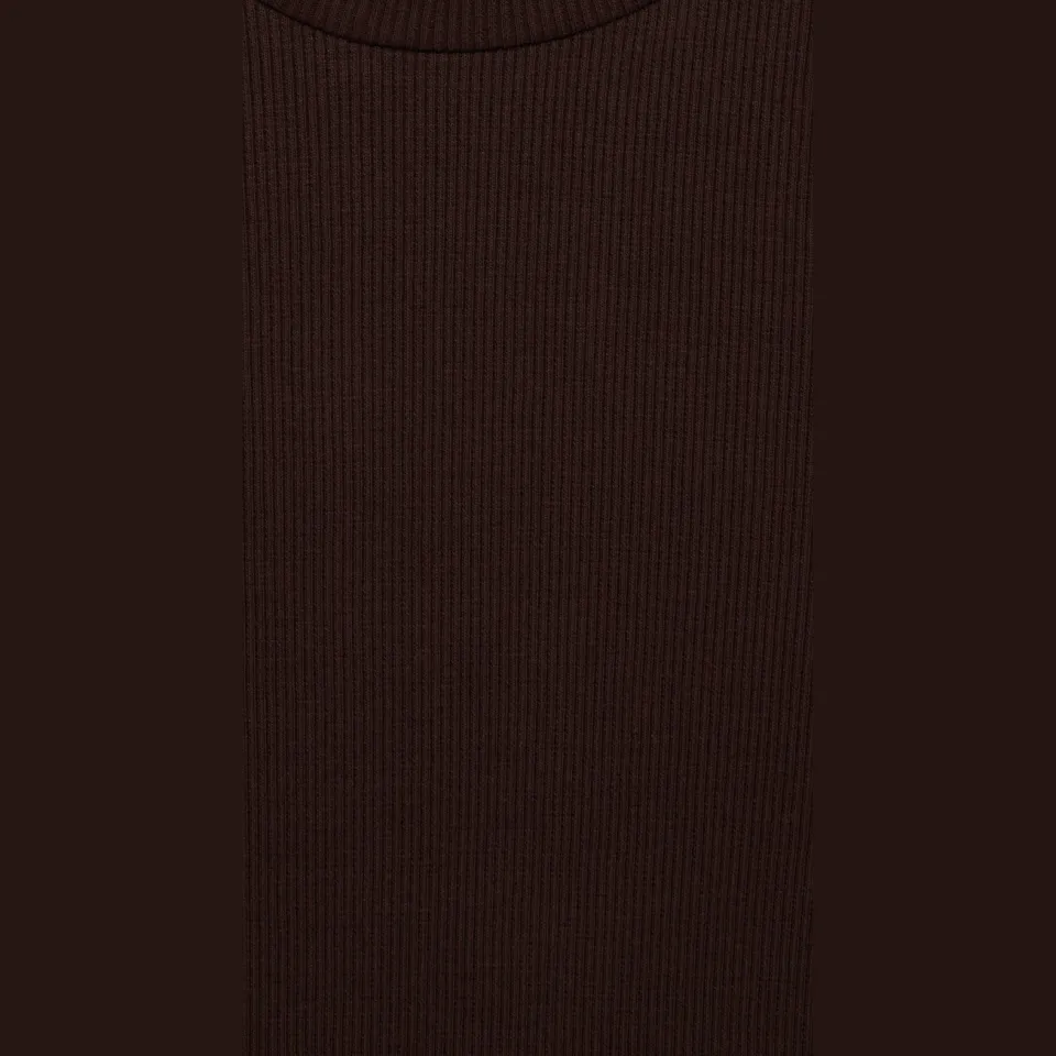 WE Fashion longsleeve bruin, foto 5