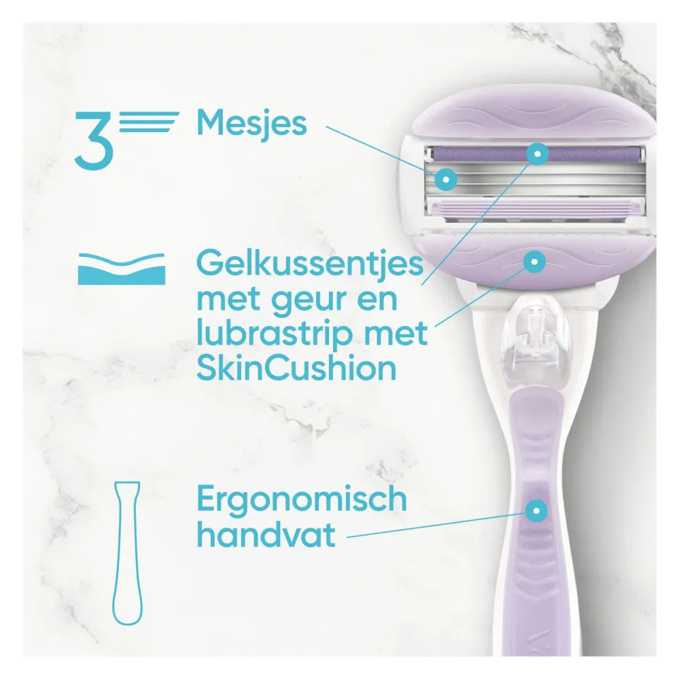 Gillette Venus ComfortGlide Breeze scheersysteem, foto 2