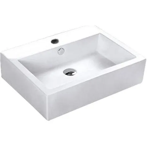 Best Design Wastafel Best Design Feel 58x46x16 cm Keramiek Wit