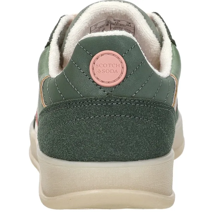 Scotch & Soda Vicky lage sneaker groen, foto 4