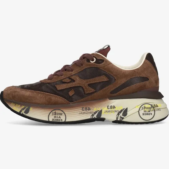 Premiata Moerund lage sneakers bruin, foto 2
