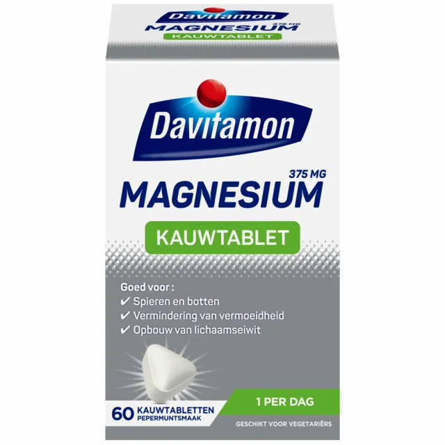 Davitamon Magnesium kauwtabletten