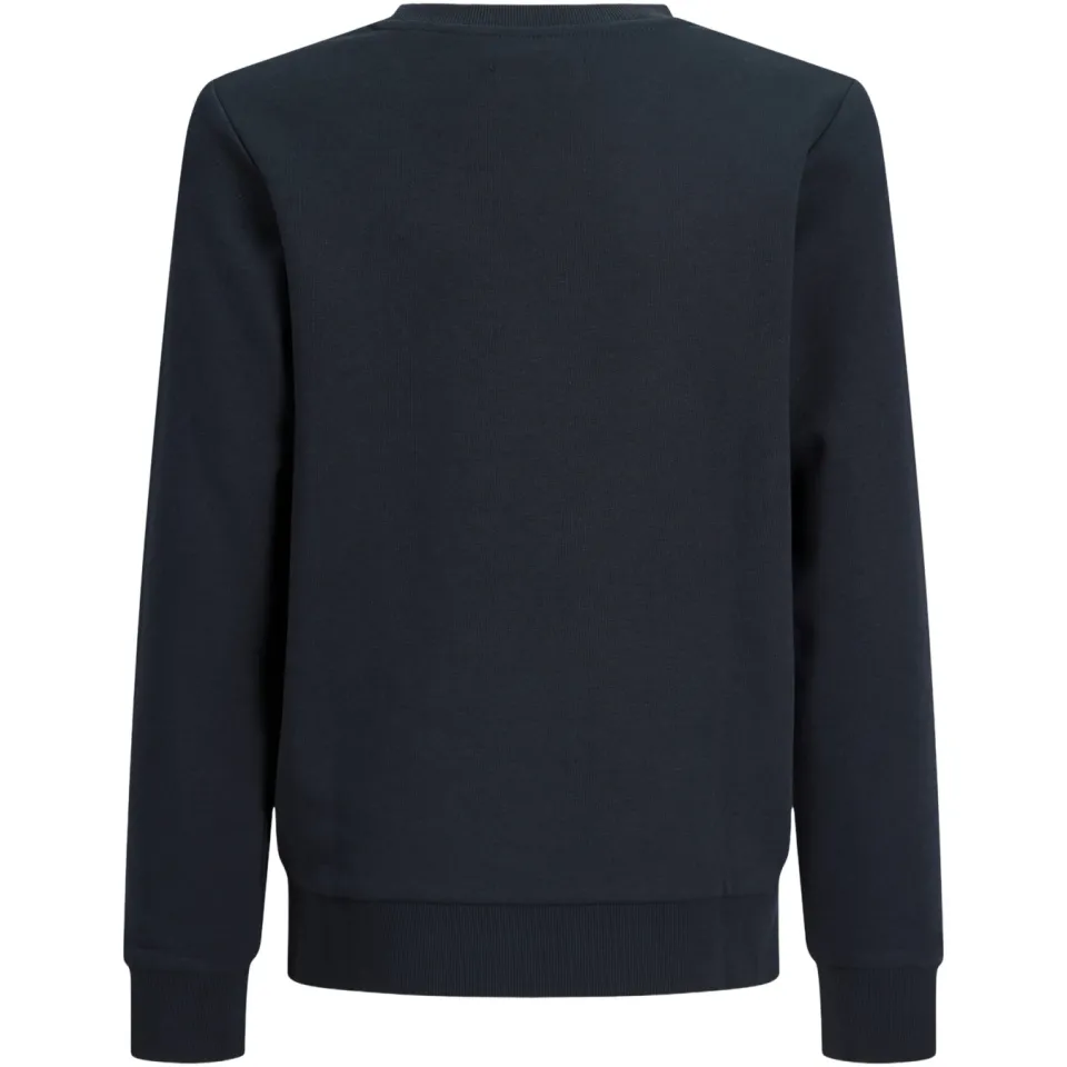 Jack & Jones JUNIOR sweater met logo - donkerblauw, foto 4