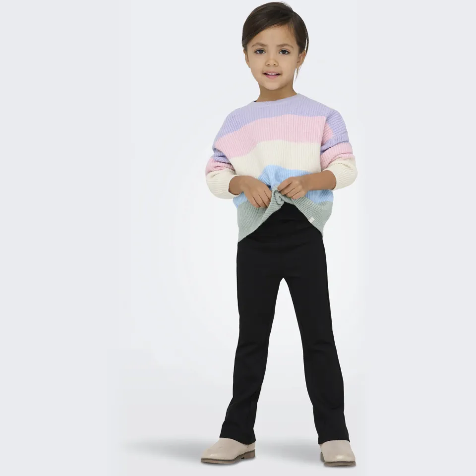 Only KMGPAIGE flared casual broek zwart