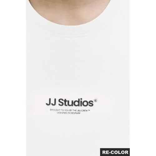 Jack & Jones junior T-shirt wit met tekst, foto 6