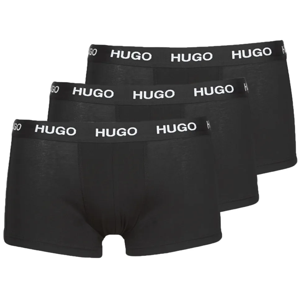 Hugo Trunk boxershorts 3-pack zwart, foto 3