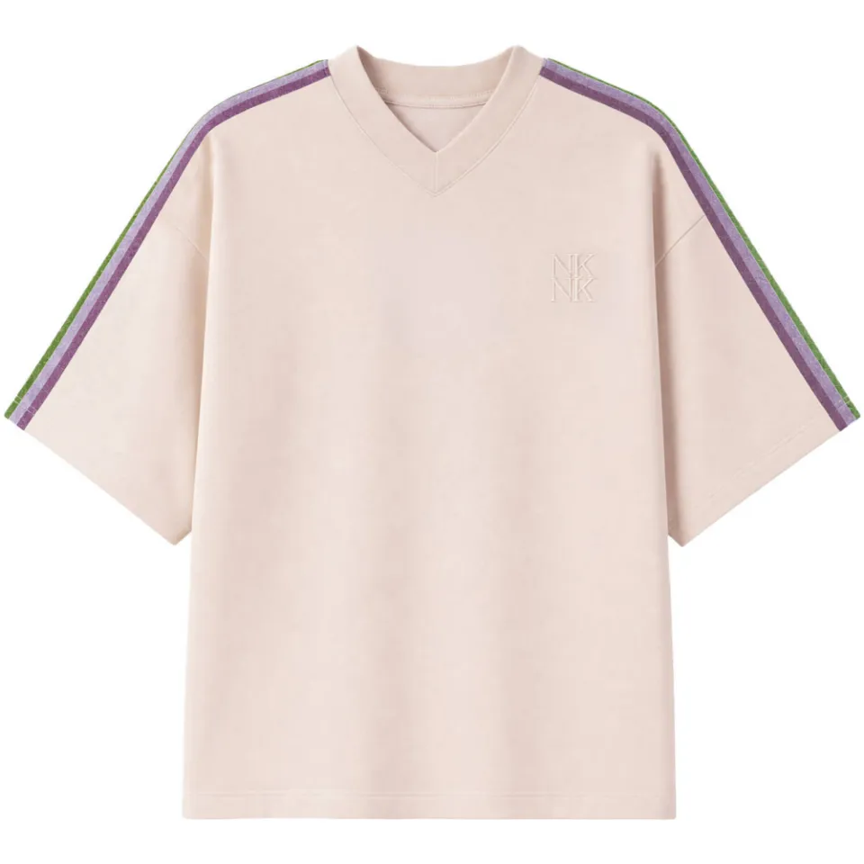 Nik & Nik boxy T-shirt beige, foto 2