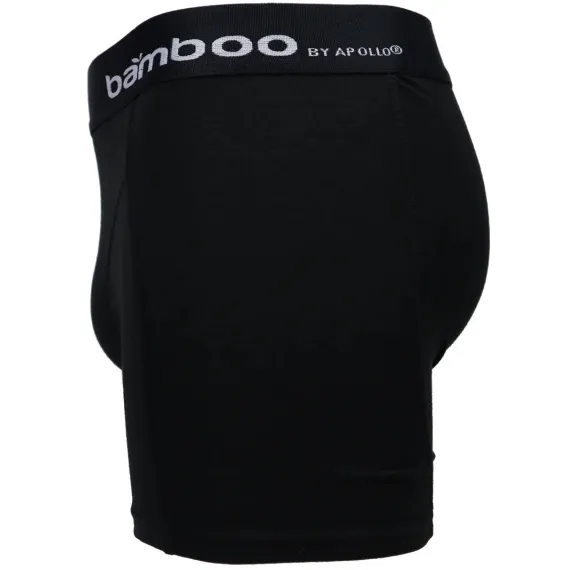 Apollo Bamboe boxershort heren 2-pack zwart, foto 2