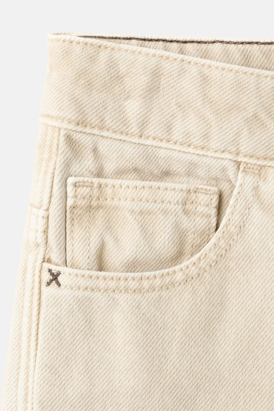 Mango Kids regular waist straight leg jeans - beige, foto 3