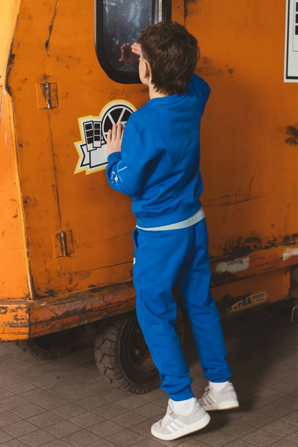 TYGO & vito regular fit joggingbroek blauw Hardblauw