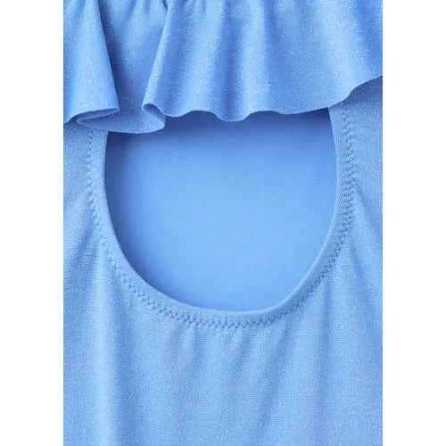 Mango Kids one shoulder badpak blauw, foto 5
