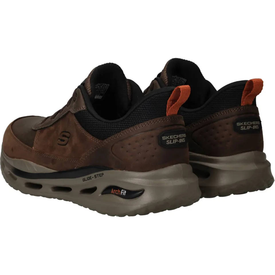 Skechers Slip-Ins Arch Fit Orvan instapper bruin, foto 3