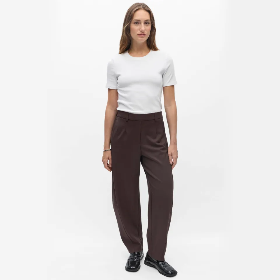 Object Objlisa barrel broek bruin