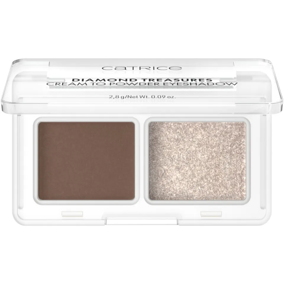 Catrice Diamond Treasures Cream to Powder oogschaduw 010 Hazel Spark bruin, foto 3
