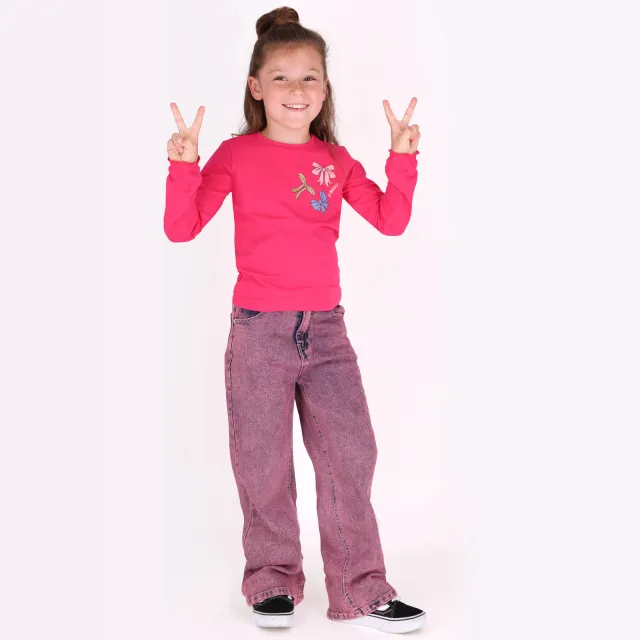 B.Nosy Tonia aansluitende longsleeve roze