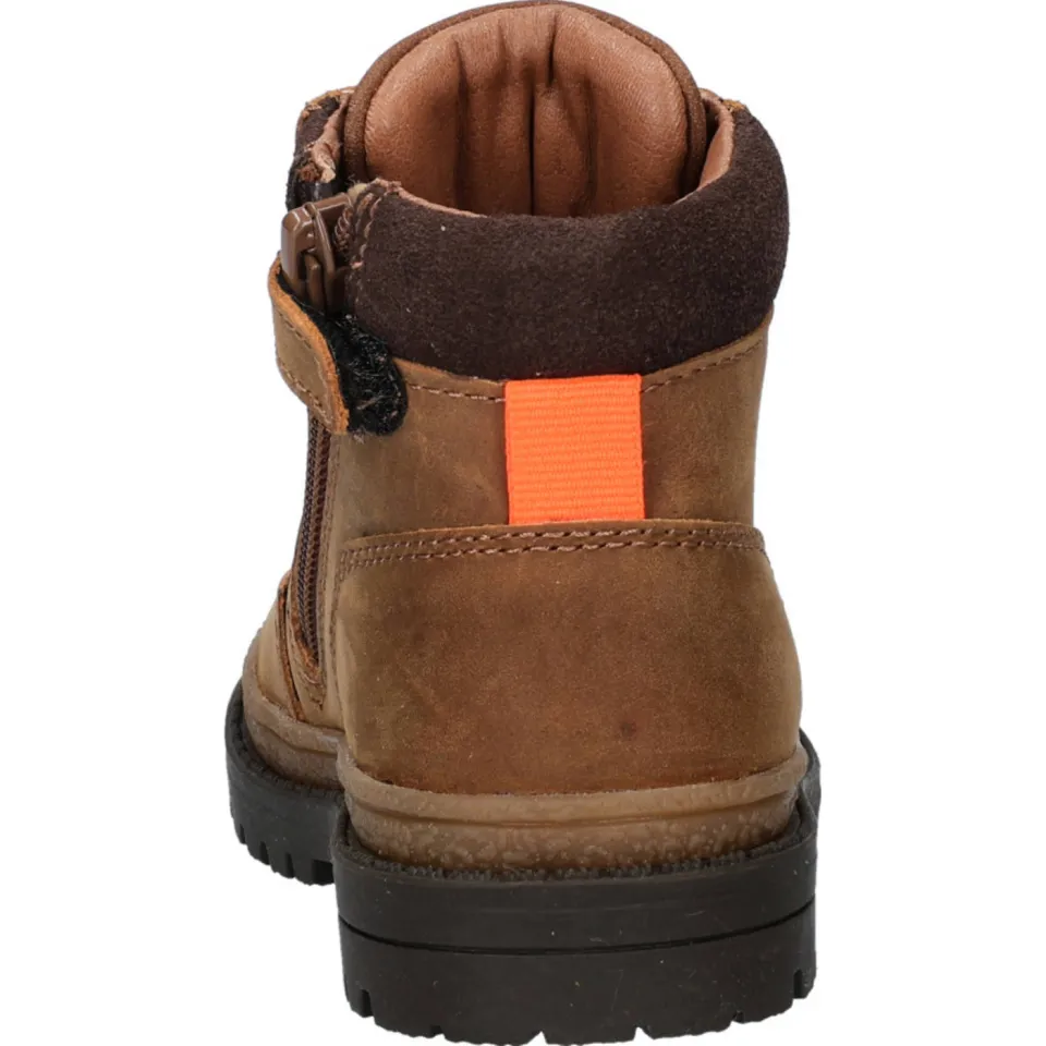 Nelson Kids nubuck veterboots cognac, foto 5